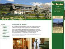 Tablet Screenshot of der-berghof.com